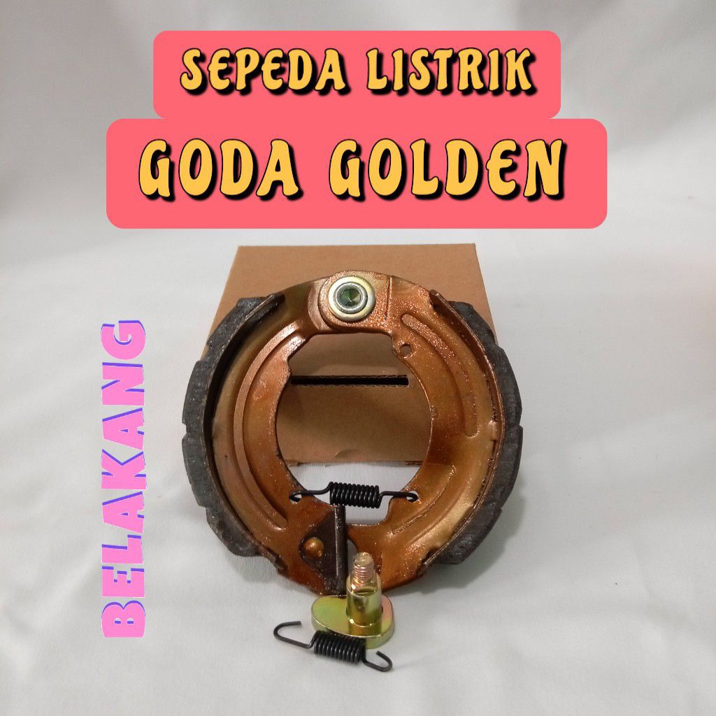 KAMPAS REM BELAKANG GODA GOLDEN/KAMPAS REM SEPEDA LISTRIK GODA GOLDEN
