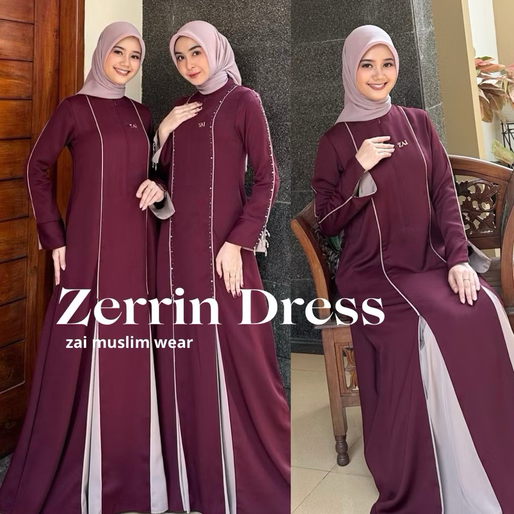 Zerrin abaya by zai muslim wear
