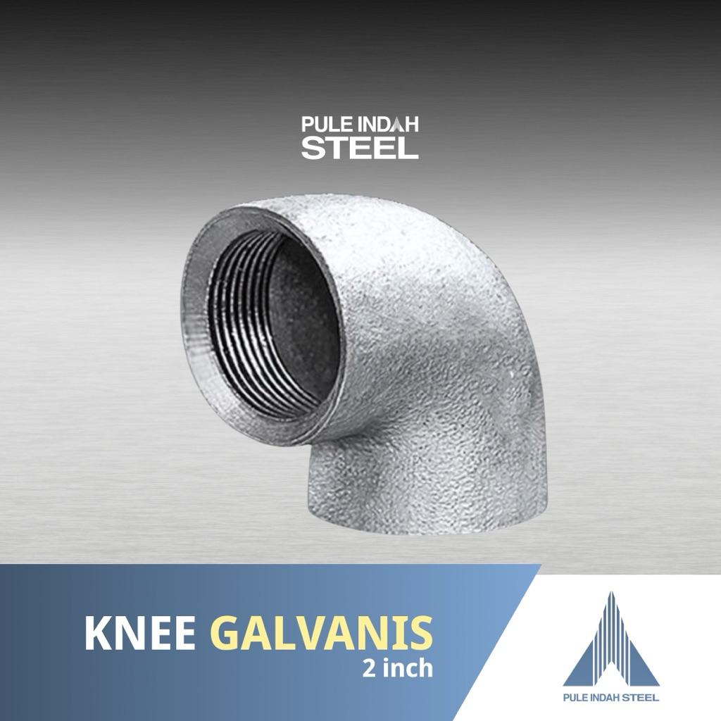 Knee Galvanis 2 inch | Elbow | Sambungan Pipa