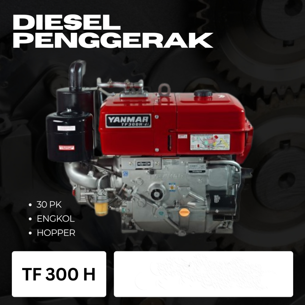 Diesel Yanmar TF 300 H 30 PK Hopper Single Cylinder 4-Stroke