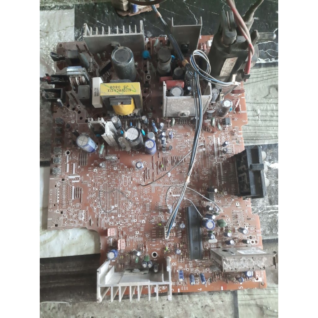 mesin tv tabung merk LG 21 inch slim ew