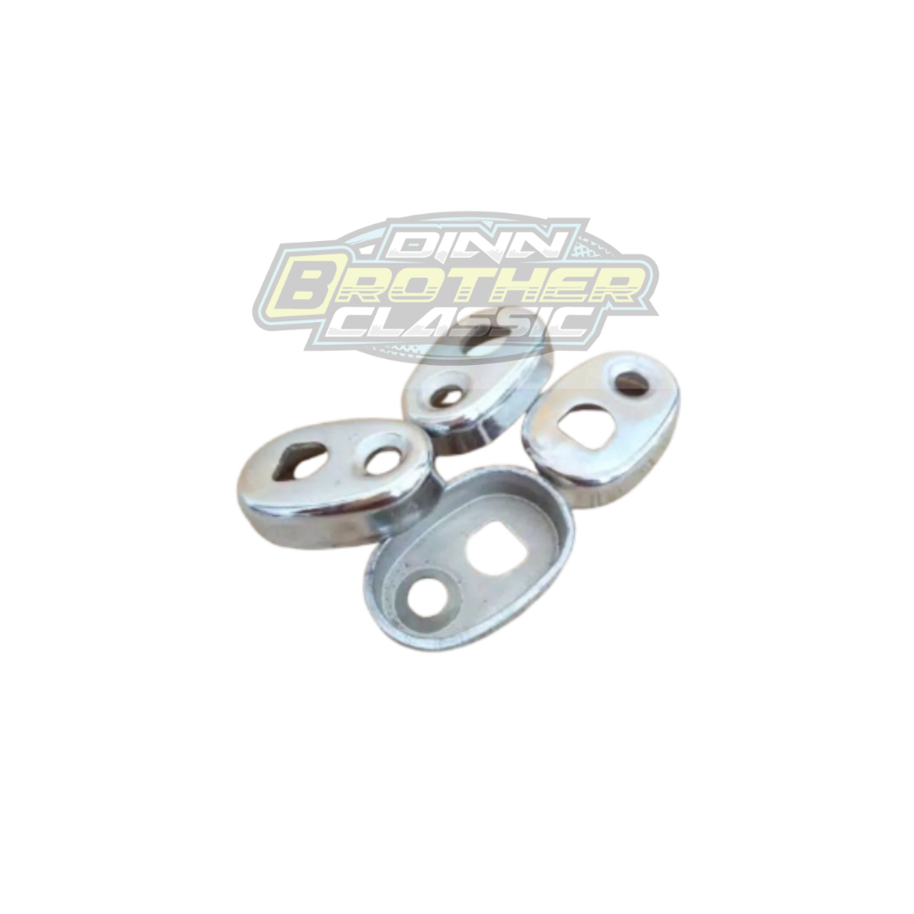 Pangkon Sen Dudukan Sein Belakang CB100 CB 100 CB125 Plat Chrome