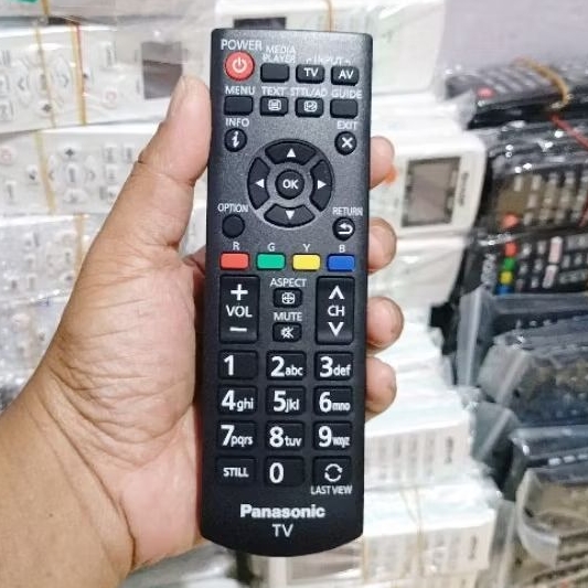 REMOT REMOTE TV PANASONIC LCD LED ORIGINAL ASLI BARU