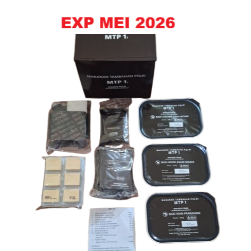 MAKANAN TAMBAHAN TNI POLRI MTP1 / RANSUM POLRI