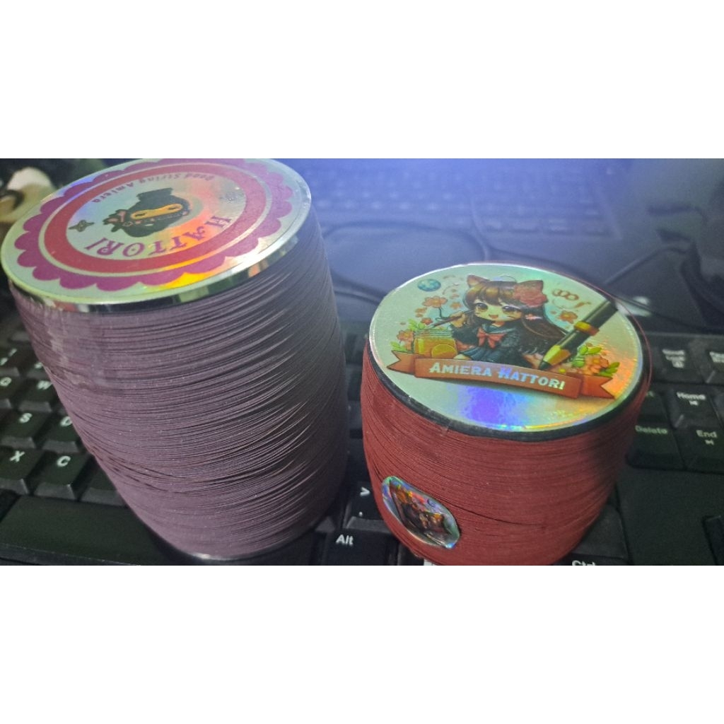 Gelasan matot hattori logo pink stainles