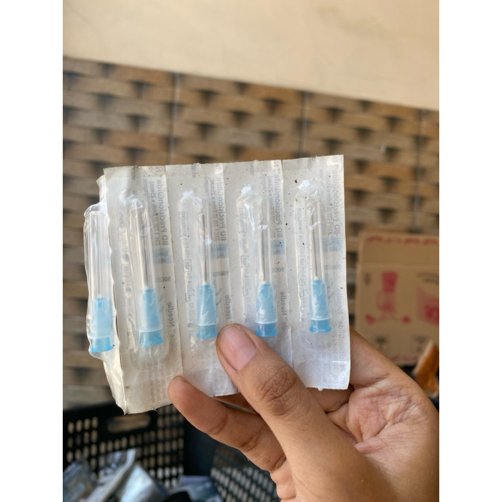 (box2a) Jarum BD 23G ECERAN / Needle BD 23G ECER