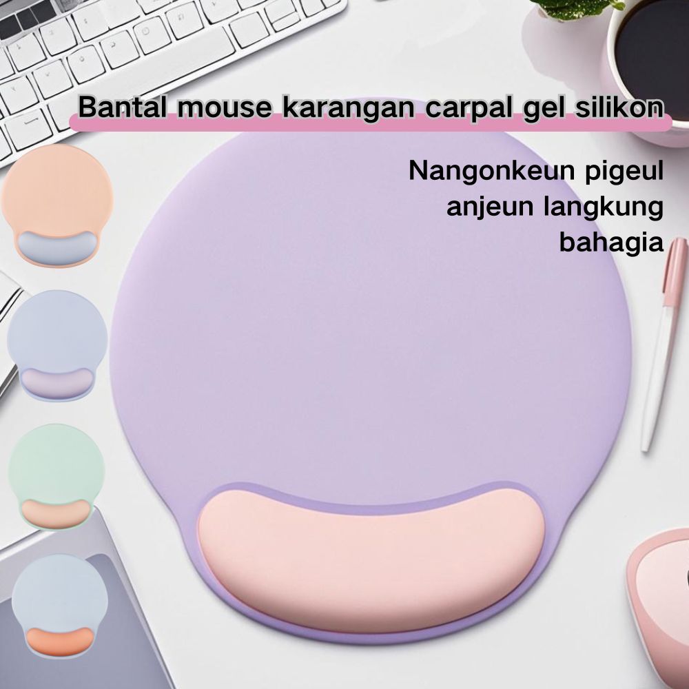 Silikon Tangan Silicone Mousepad Cute Pergelangan Alas bantangan Silicone，
