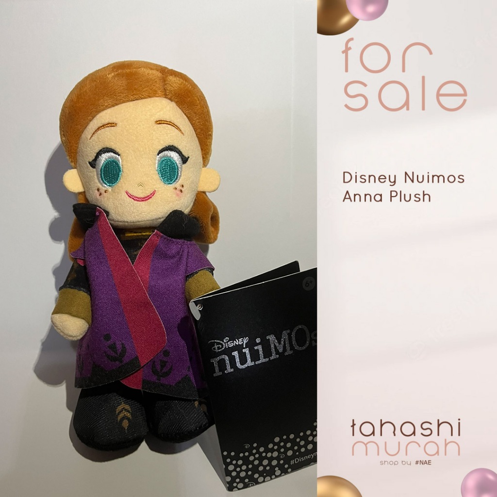[LAST STOCK] Disney Nuimos Boneka Princess Anna Frozen asli original 100%