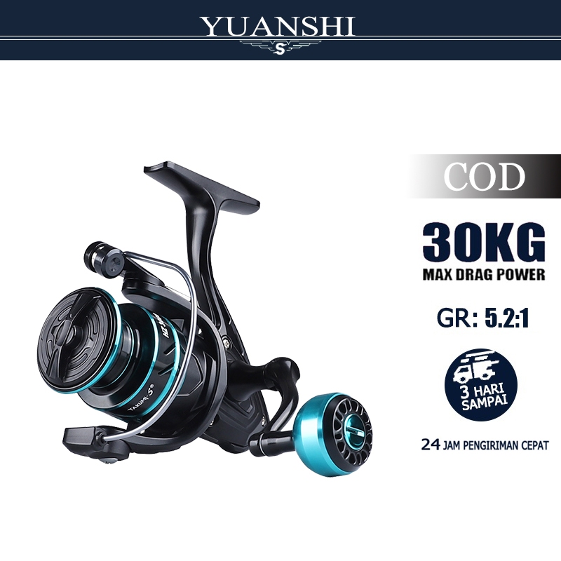 Daido Fishing Reel Pancing Putar Rell Rill Pancing Katrol Kerekan Pancing Reel Spool Metal Aluminium