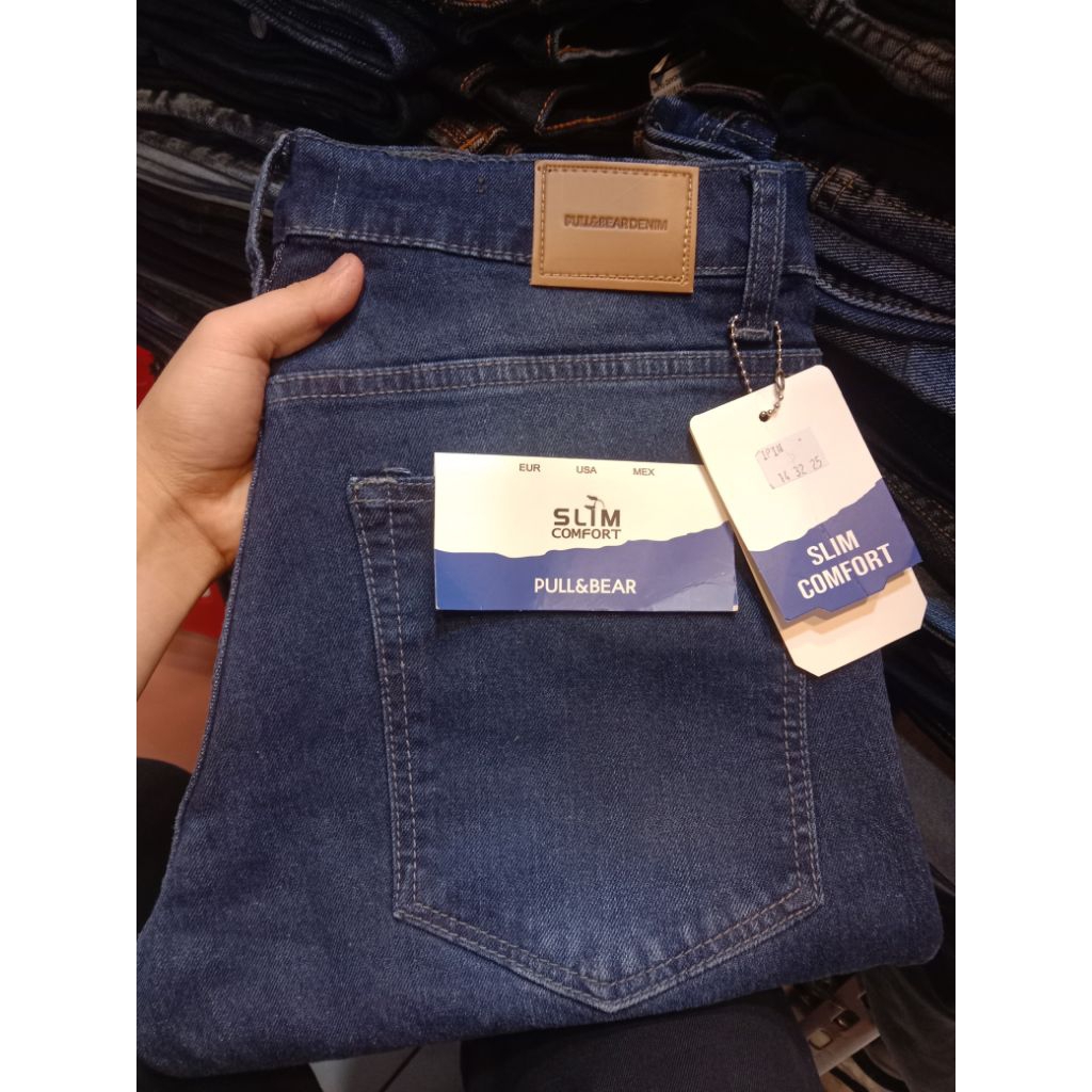 Promo celana panjang jeans pria slim fit, celana panjang jeans slimfit pria, celana jeans slimfit, c