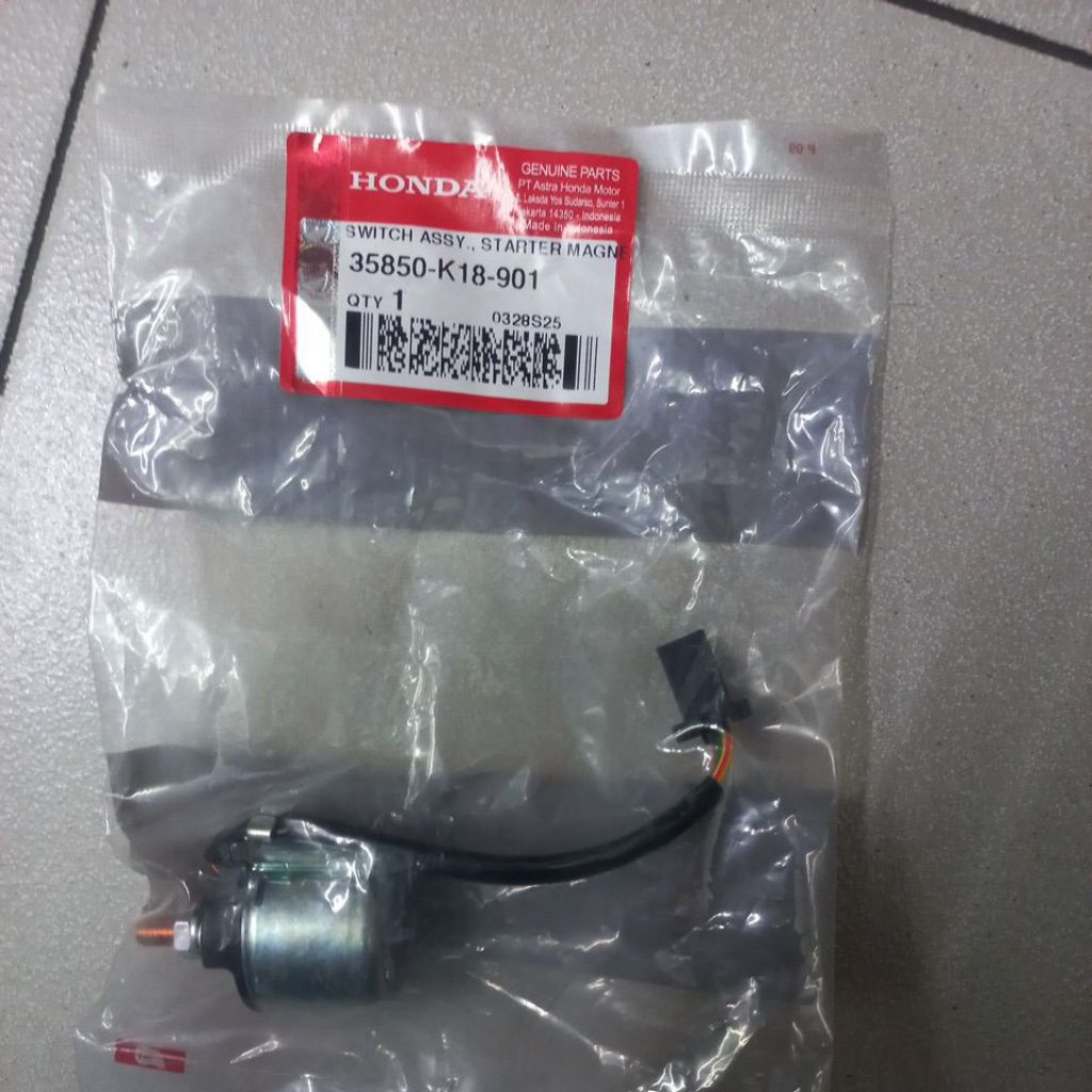 35850K18901 – SWITCH ASSY STARTER MAGNETIC, RELAY STATER, BENDIK STATER CB VERZA, CB 150R, CBR 150 R