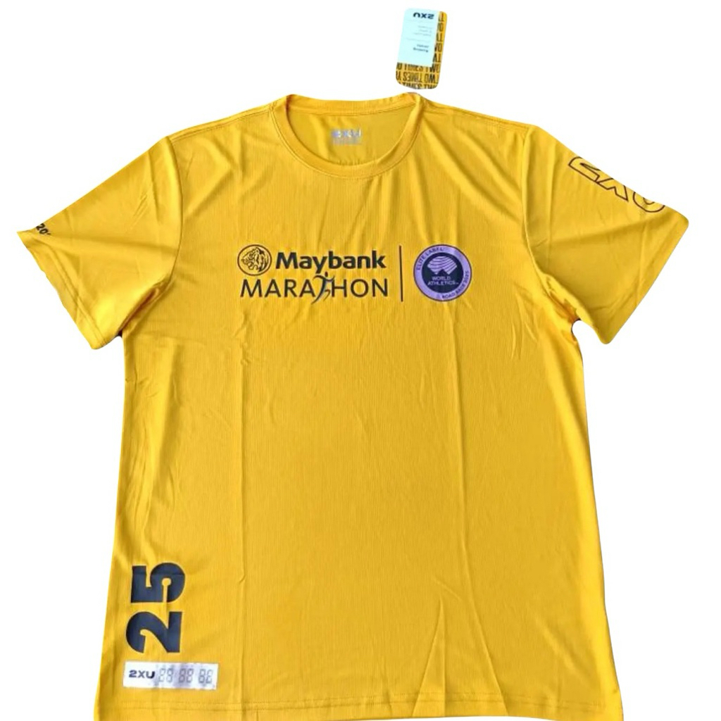 Jersey Maybank Marathon MMB MBM 2025, size XS, NEW BNWT