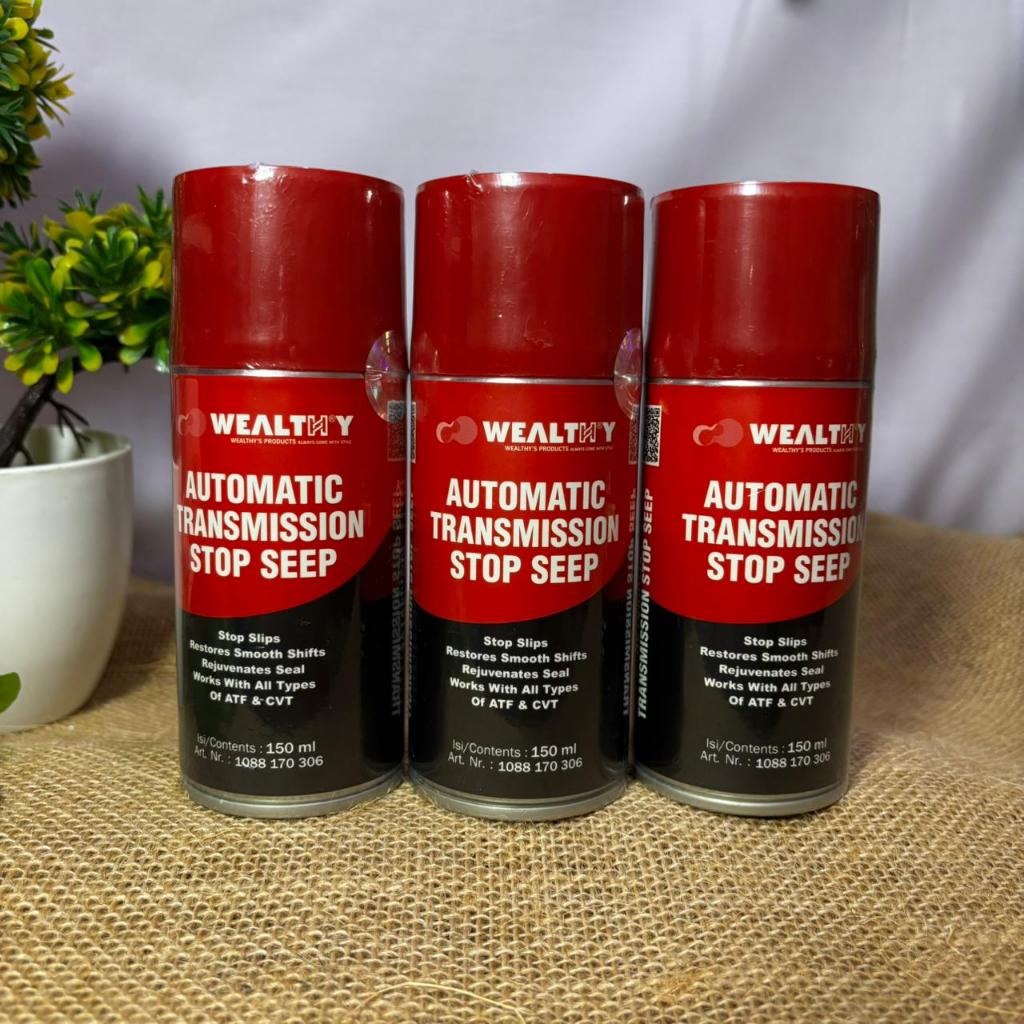 Wealthy Automatic Transmission Stop Seep 150ML Anti Bocor Oli Transmisi Otomatis