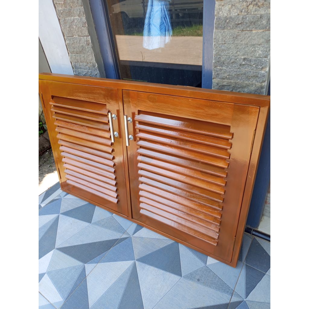 pintu kolong dapur kayu jati