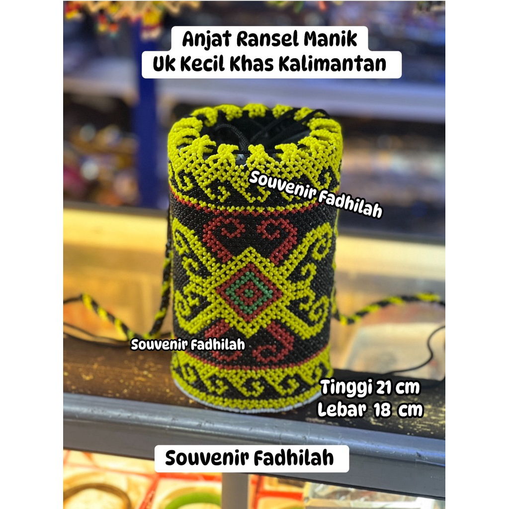 Anjat Ransel Manik Uk Kecil Khas Kaltim