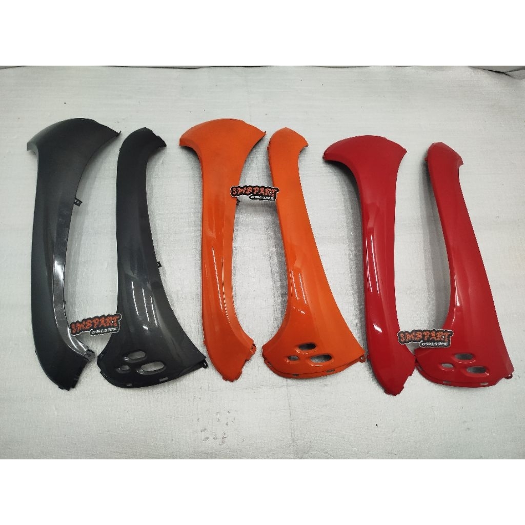 sayap tebeng scoopy k2f cover body depan scoopy new esp prestige sporty stylish K2F 2021- 2024 Hijau