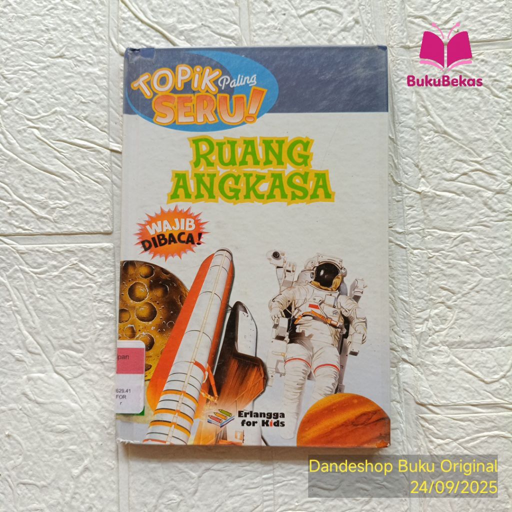 Topik Paling Seru Ruang Angkasa - Buku Pengetahuan Anak Bekas Preloved HARDCOVER