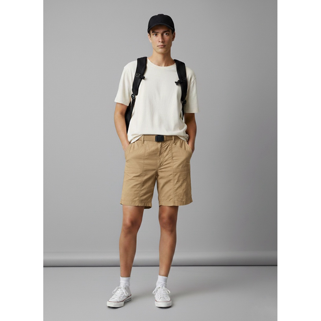 GU UNIQLO UTILITY RELAX PANTS