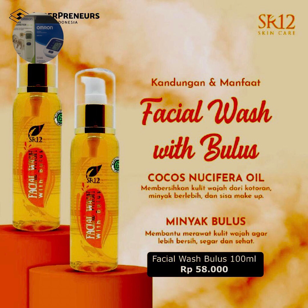 Facial Wash Minyak Bulus SR12