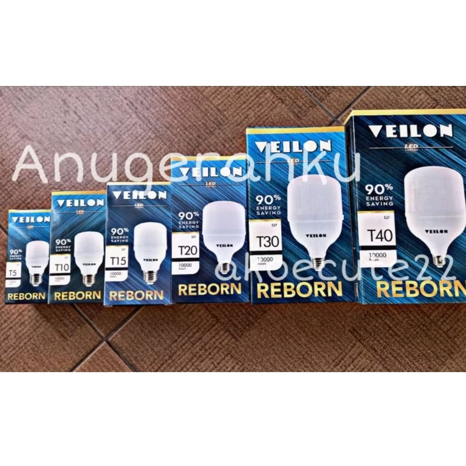 Veilon lampu LED 10W 10 watt Garansi 6 bulan