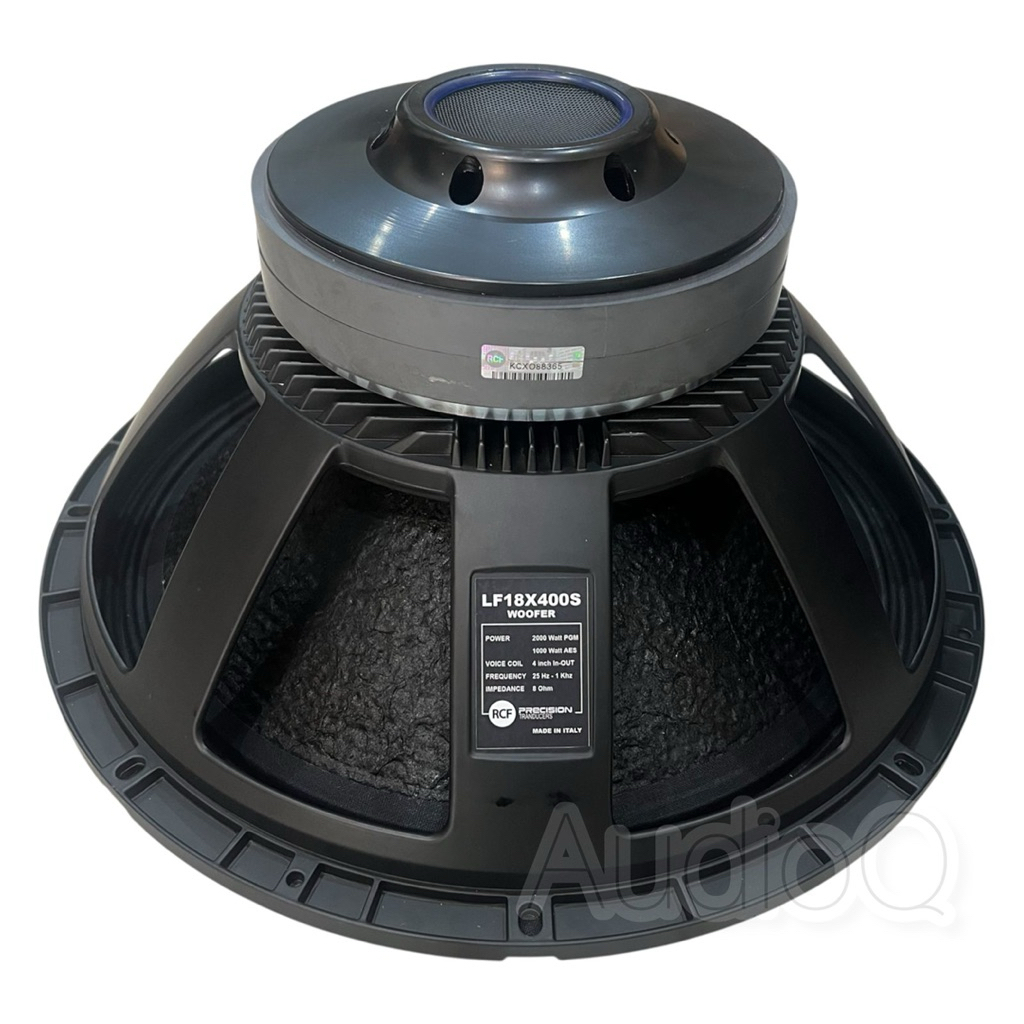 SPEAKER COMPONENT RCF LF18X400S 18 INCH DOUBEL MAGNET SUBWOOFER LF 18X400S