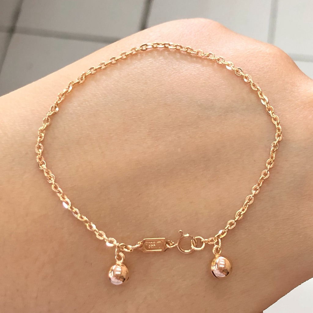 MA13- GELANG VANCY NORI BEL 1GRAM KADAR 375 PANJANG 17CM UBS