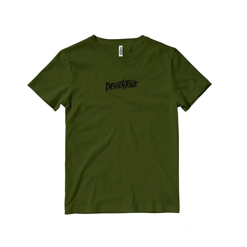 Kaos Pria Kaos Distro Kaos Hijau Army Cotton Combed
