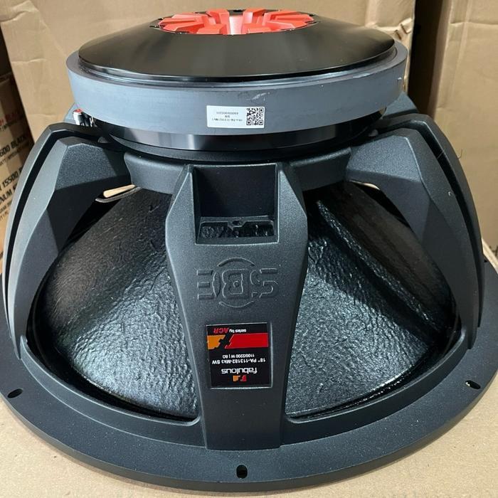 Speaker Komponen ACR Fabulous 113182 SW Subwoofer 18 Inch Voice Coil 4.5 Inch 1500 Watt Max Original