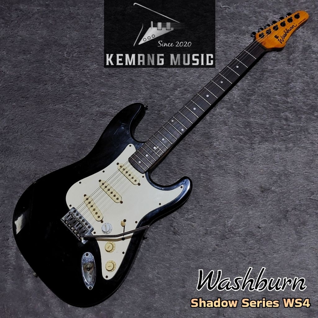 washburn stratocaster shadow series gitar bekas gitar original strat