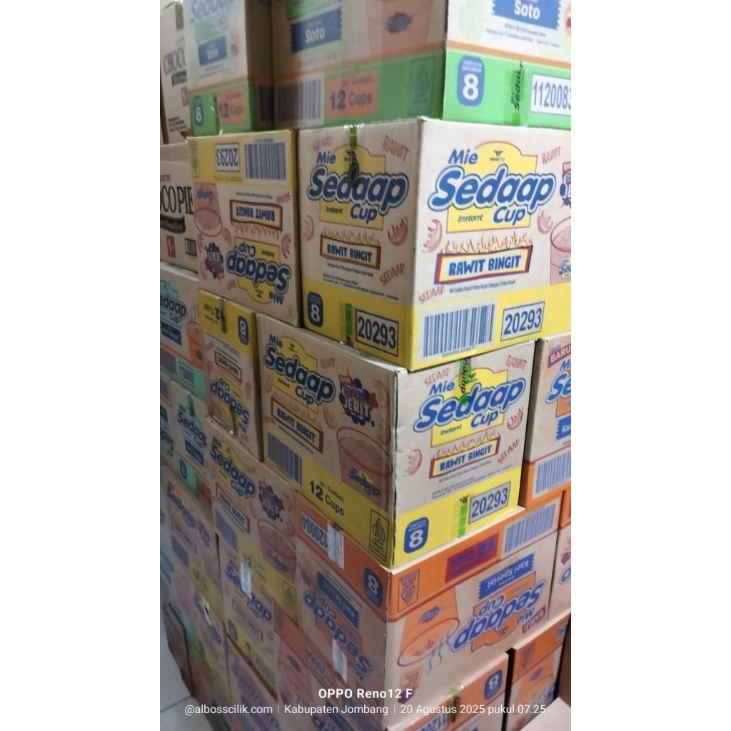 mie sedap cup kuah