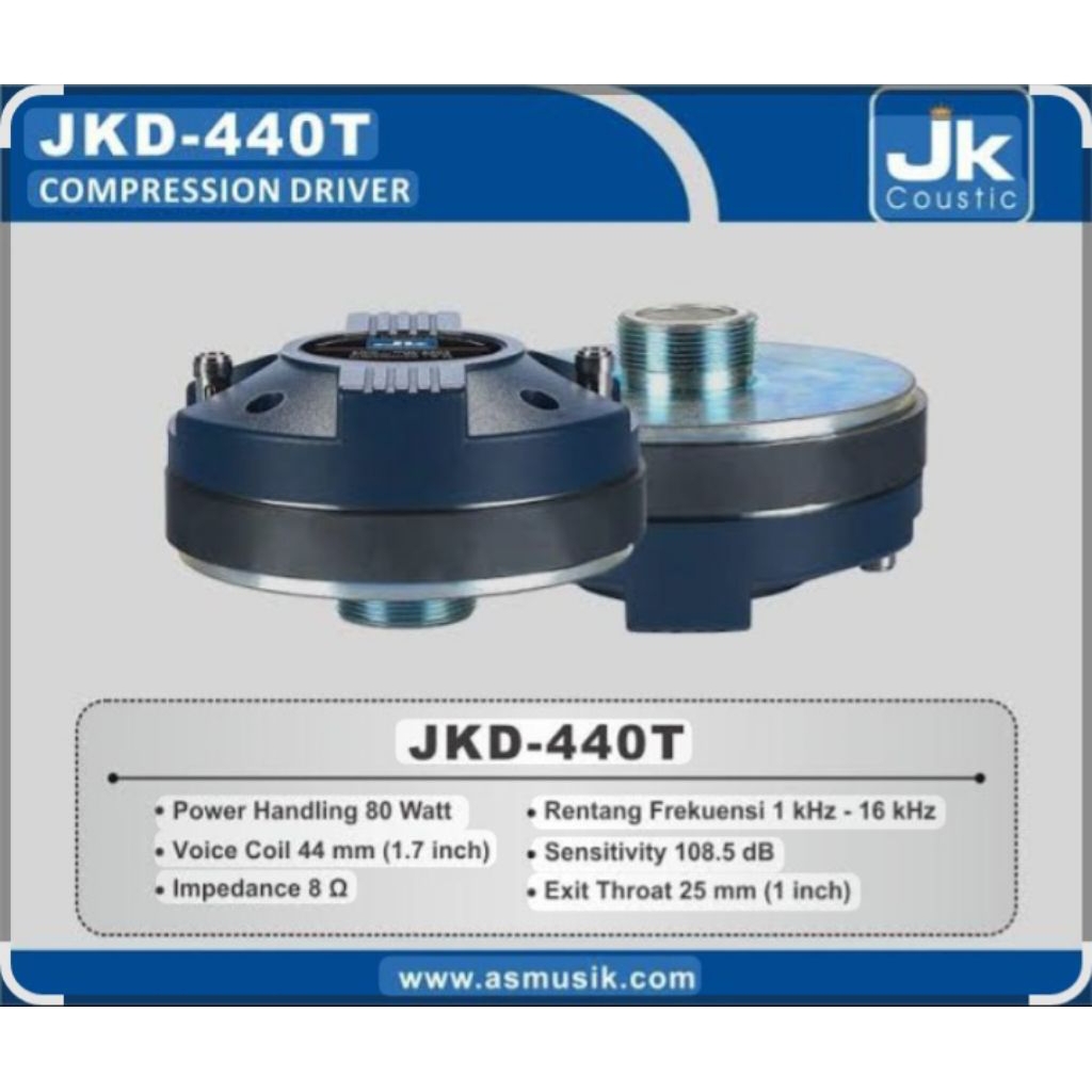 TUWITER JK COUSTIC JKD-440T D4