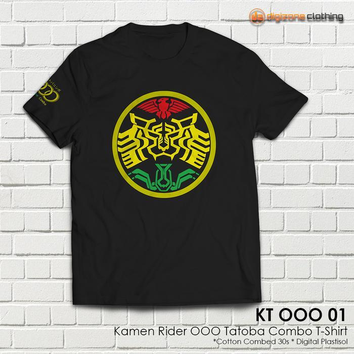 Kaos Tokusatsu Superhero Kamen Rider OOO Medal Combo
