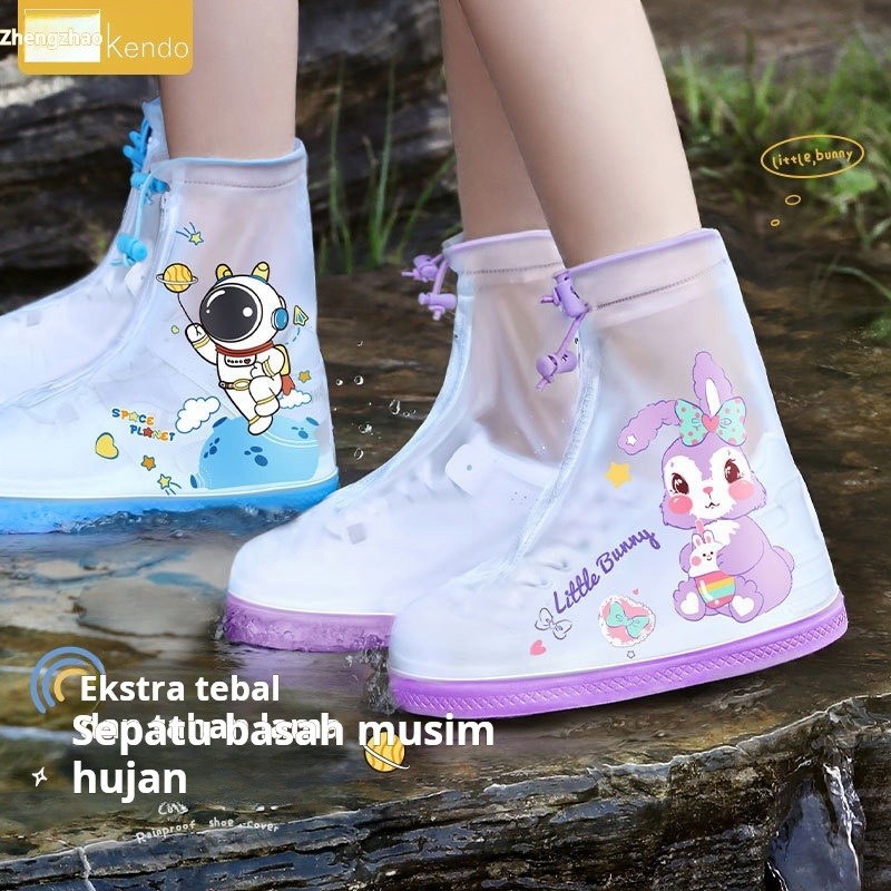 Rain Boots Kids Sepatu Hujan Anak Anti Slip Tahan Lama - Sepatu Boot Air Lucu Unicorn Dinosaur untuk
