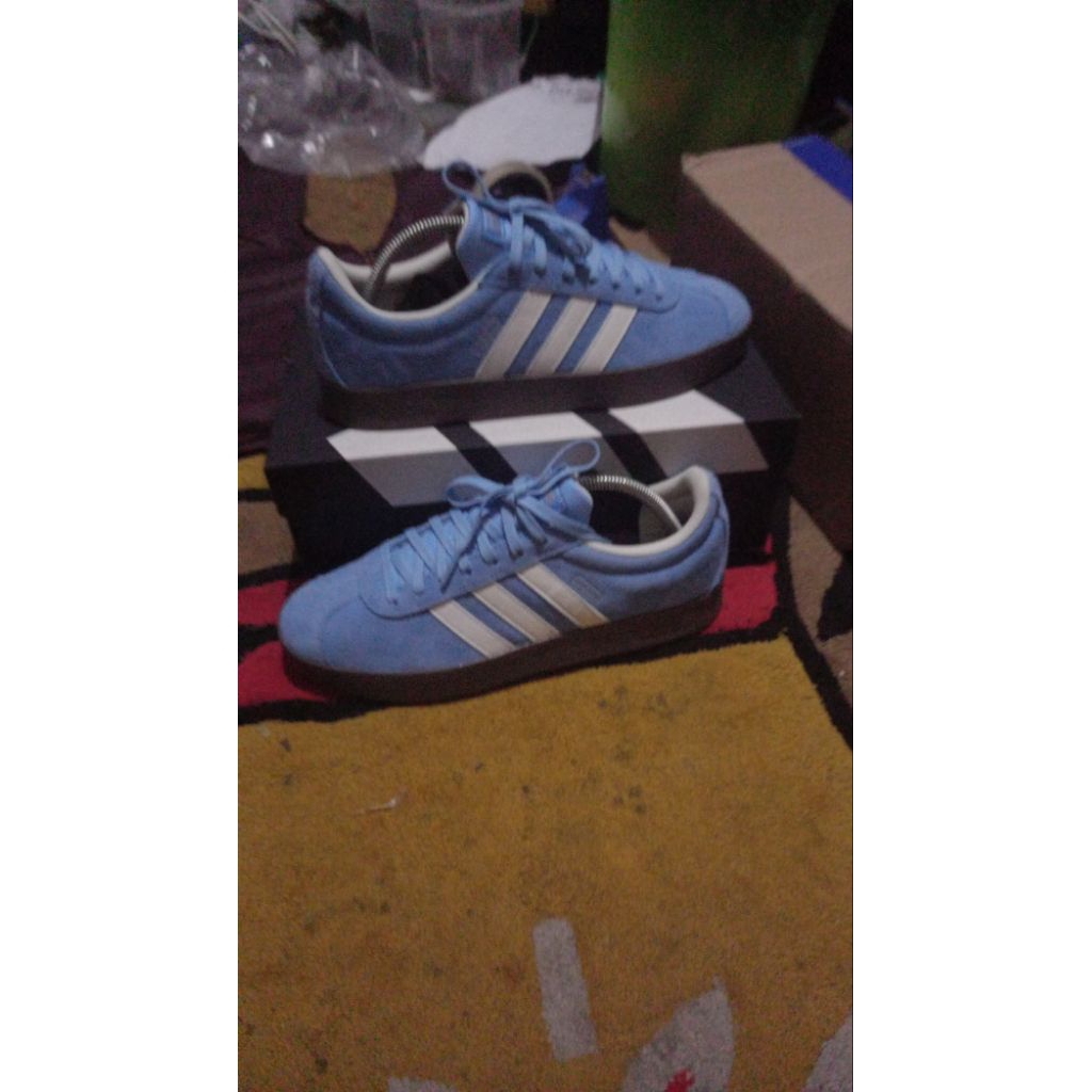 adidas lifstyle vl court 2.0 shoes men blue