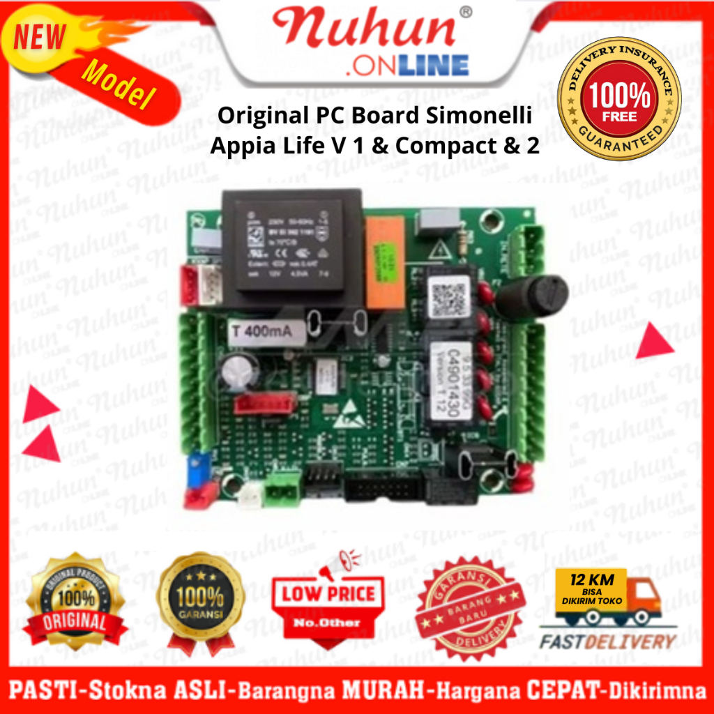 Original Mesin Kopi PC Board Simonelli Appia Life V 1 & Compact & 2 Group