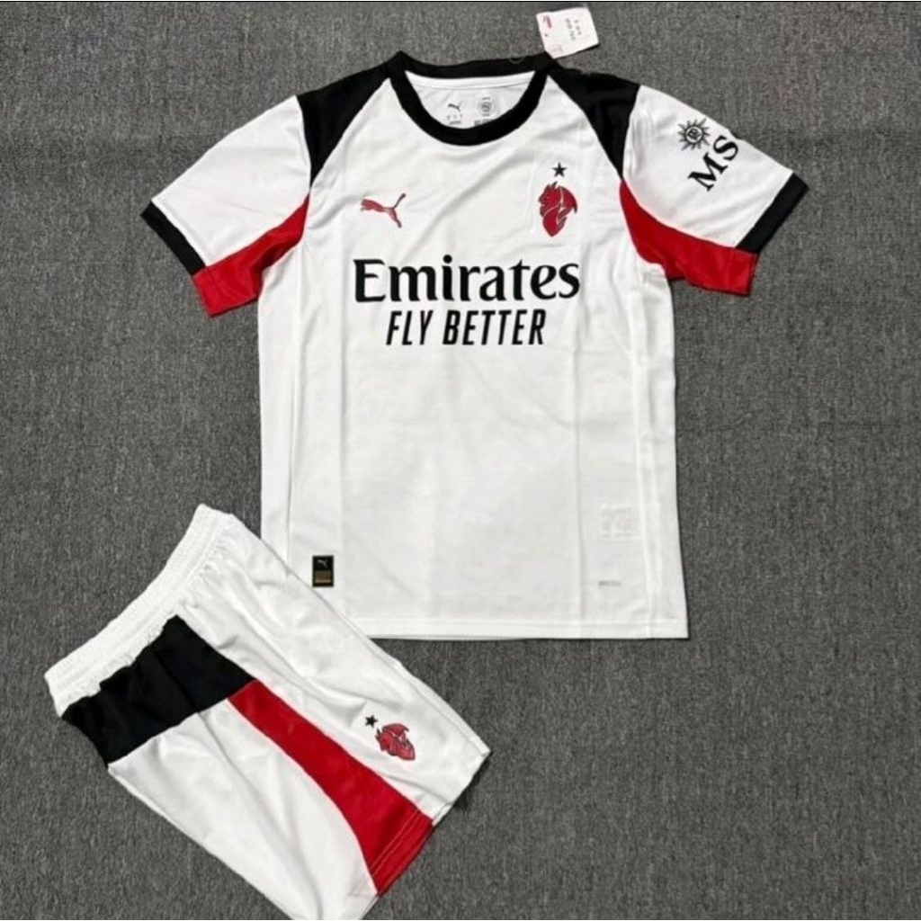 Stelan Setelan Jersey Kaos Baju Sepak Bola AC Milan Milanisti Milano San Siro Home Away 3rd Third Pu