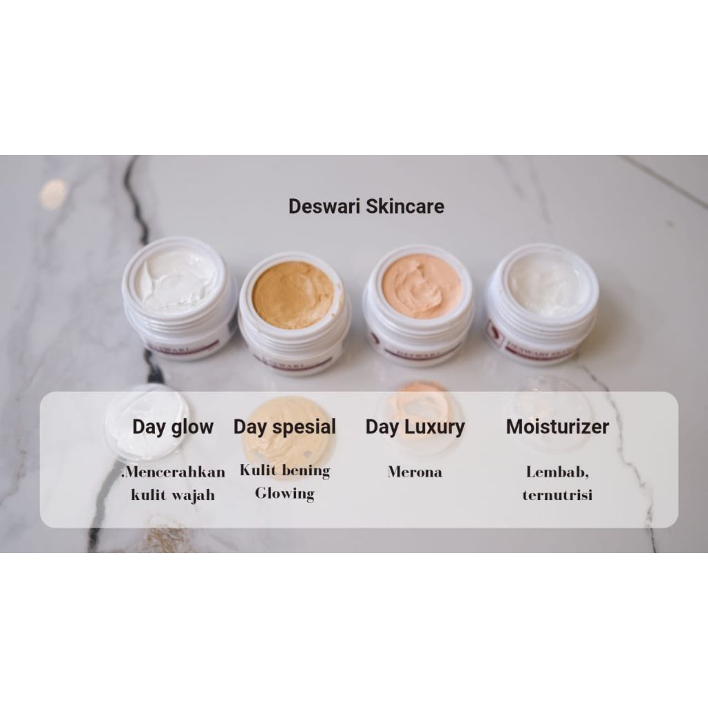 Deswari skincare Cream siang / Day cream Deswari Skincare