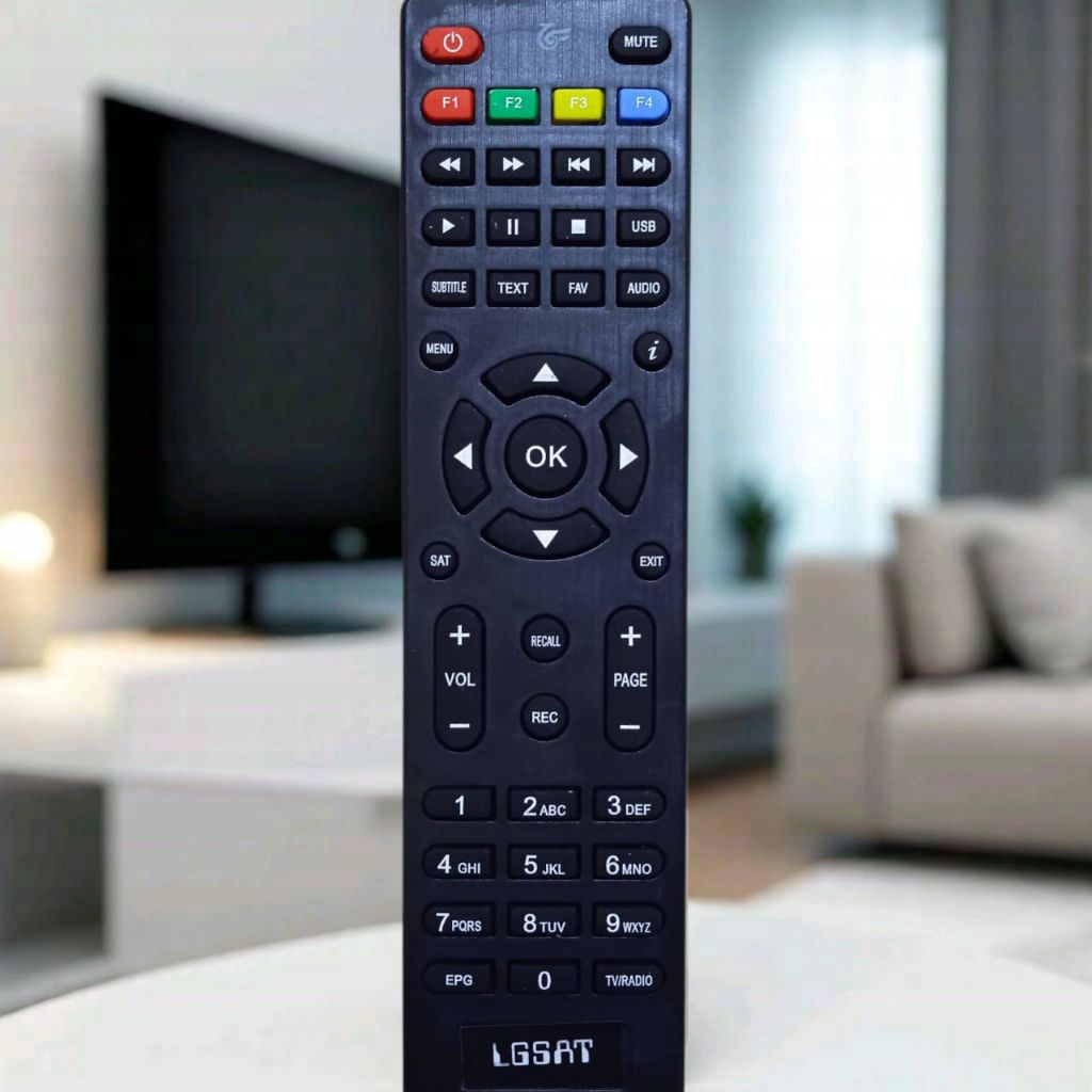 REMOT REMOTE TV STB SET TOP BOX LGSAT LG-101 STARS REMOT RECEIVER PARABOLA K-VISION GOL LGSAT