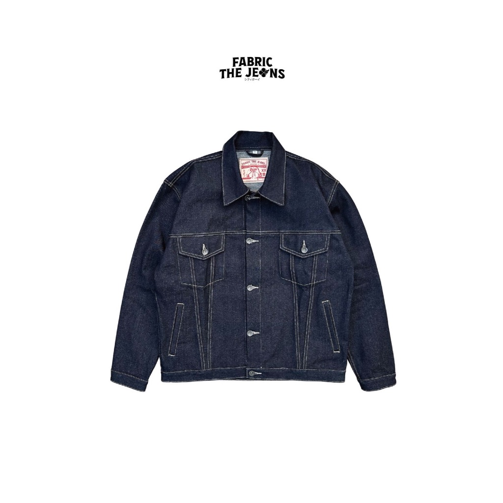 FTJ - Fabric The Jeans - FS-Relaxed Trucker Type 3 14,6 OZ Denim Jacket