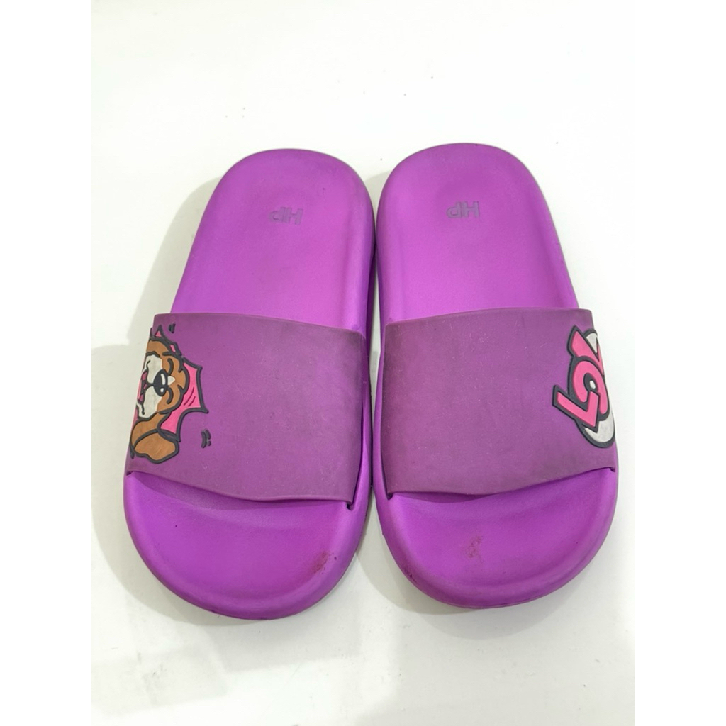 Sandal preloved hush puppies ungu