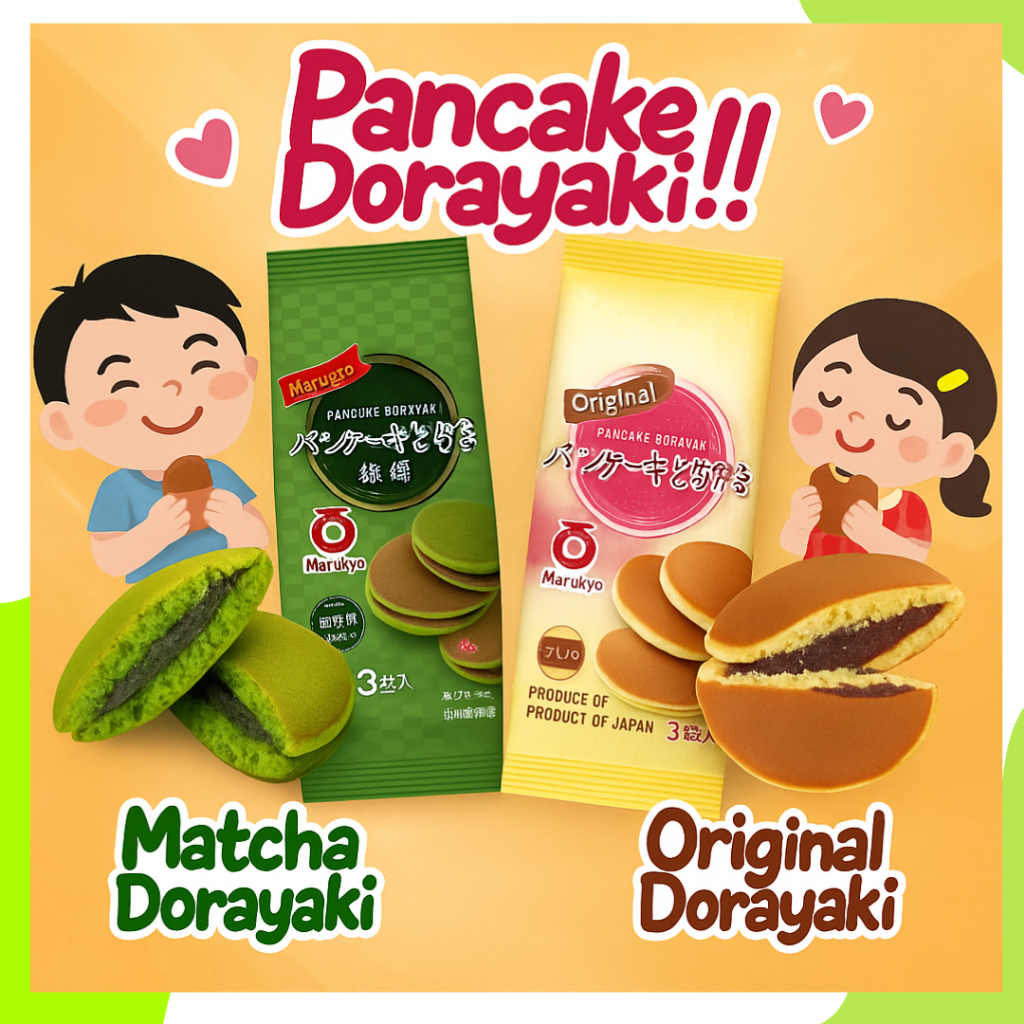 DORAYAKI JEPANG MATCHA/ORIGINAL