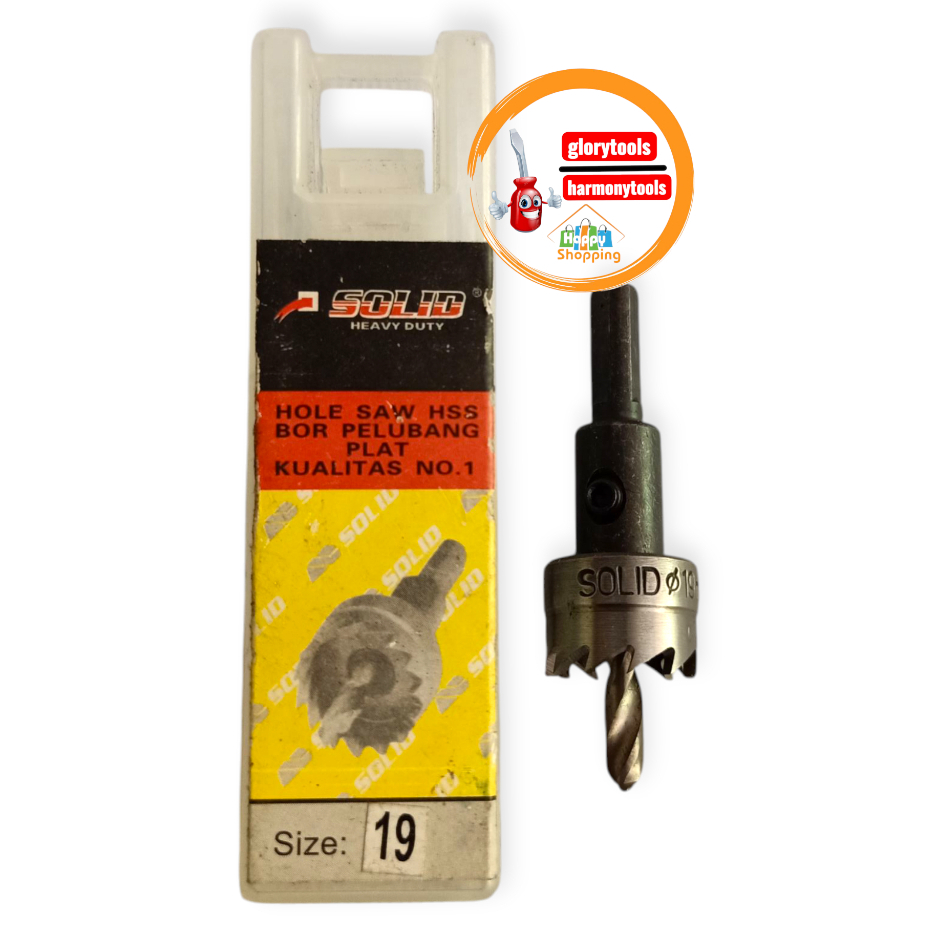 Mata Bor Hole Saw HSS / Hole Saw HSS Solid