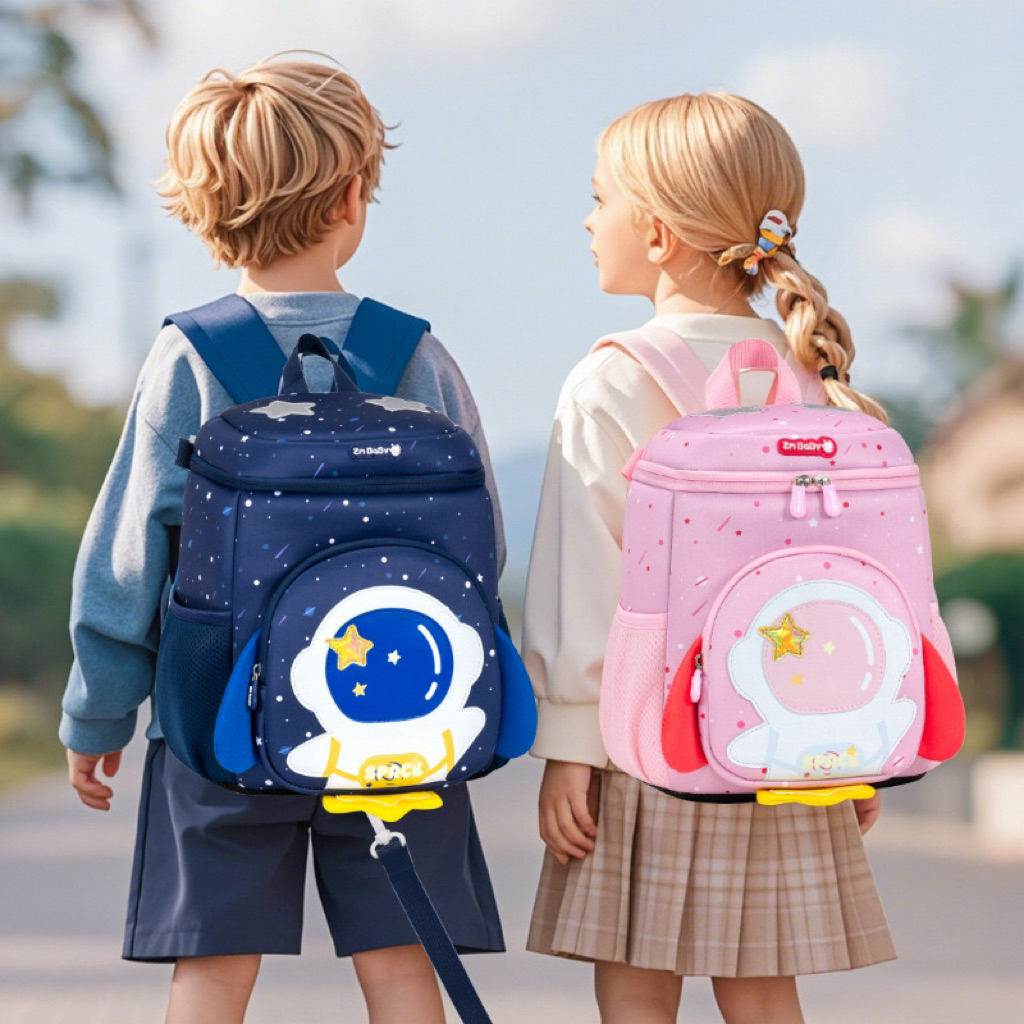 [ZM BABY] 5840 Tas Sekolah / Tas Ransel Anak Tabung Astronot TK