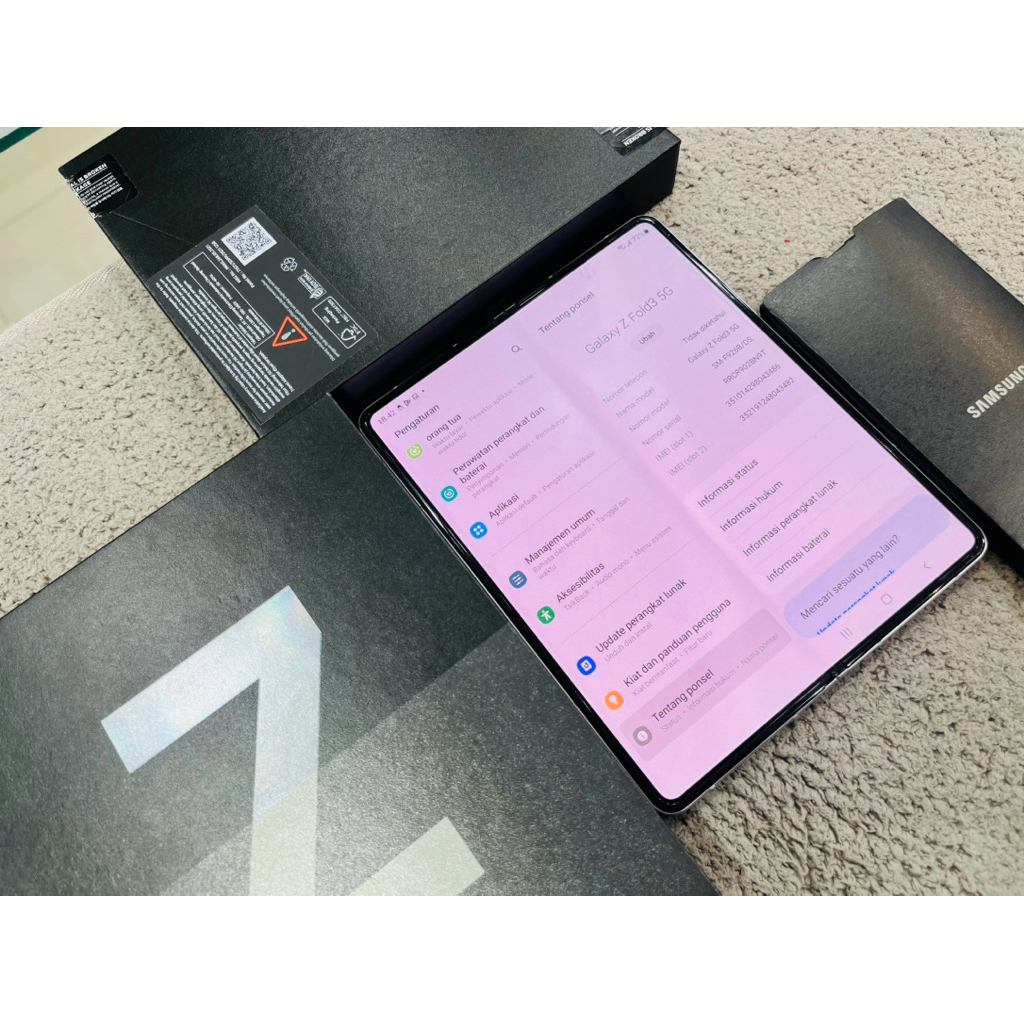 Samsung Z Fold 3 Ram 12/512gb