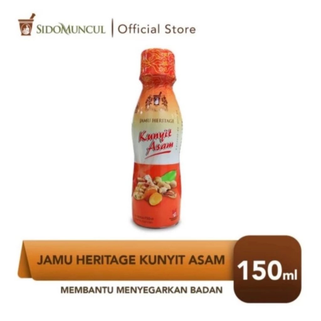 Kunyit Asam 150mlDatangBulan SidoMuncul - Melancarkan Haid