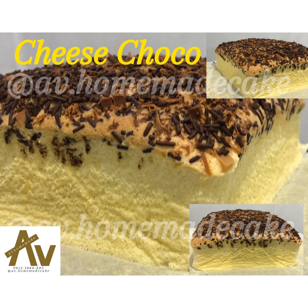 Castella Cake (Cheese Choco)