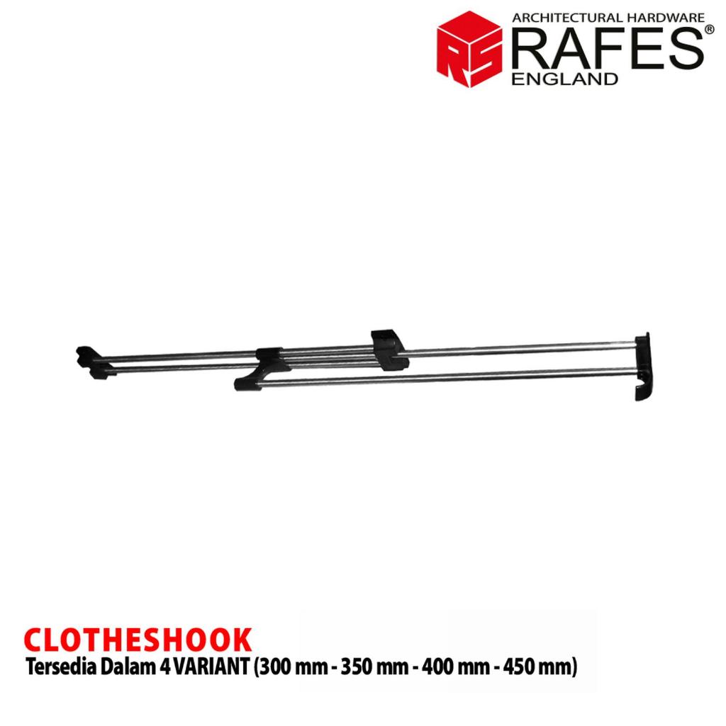 CLOTHES HOOK RAFES STAINLESS STEEL SUS 304