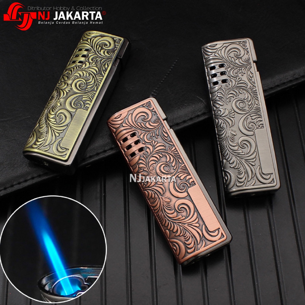 KOREK API GAS API LAS MOTIF BATIK BD 412-1 MOTIF BATIK UKIR FULL