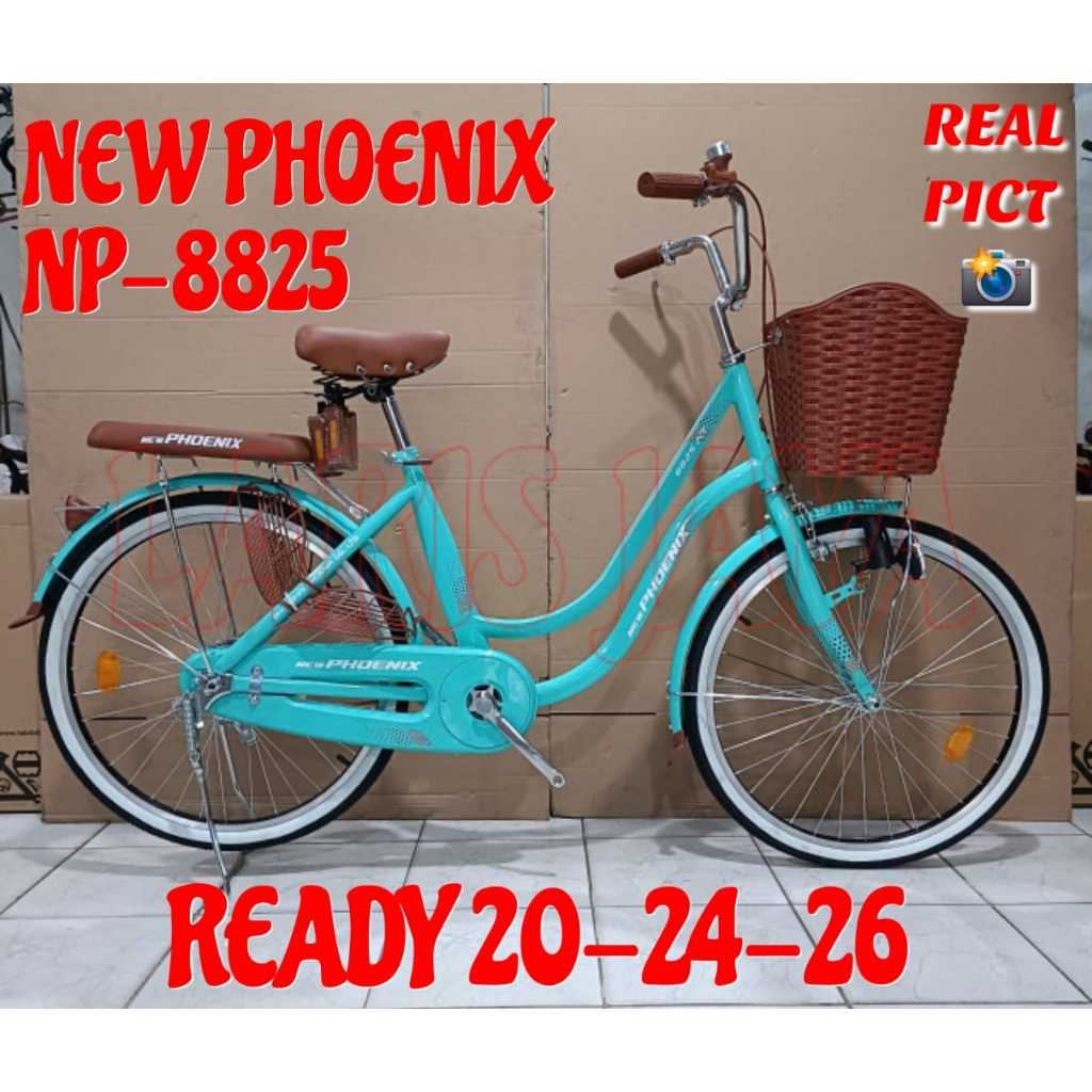 Sepeda Keranjang Dewasa remaja Ukuran 20 24 26 Inch New PHOENIX 8825 AT sepeda mini citybike phoenix