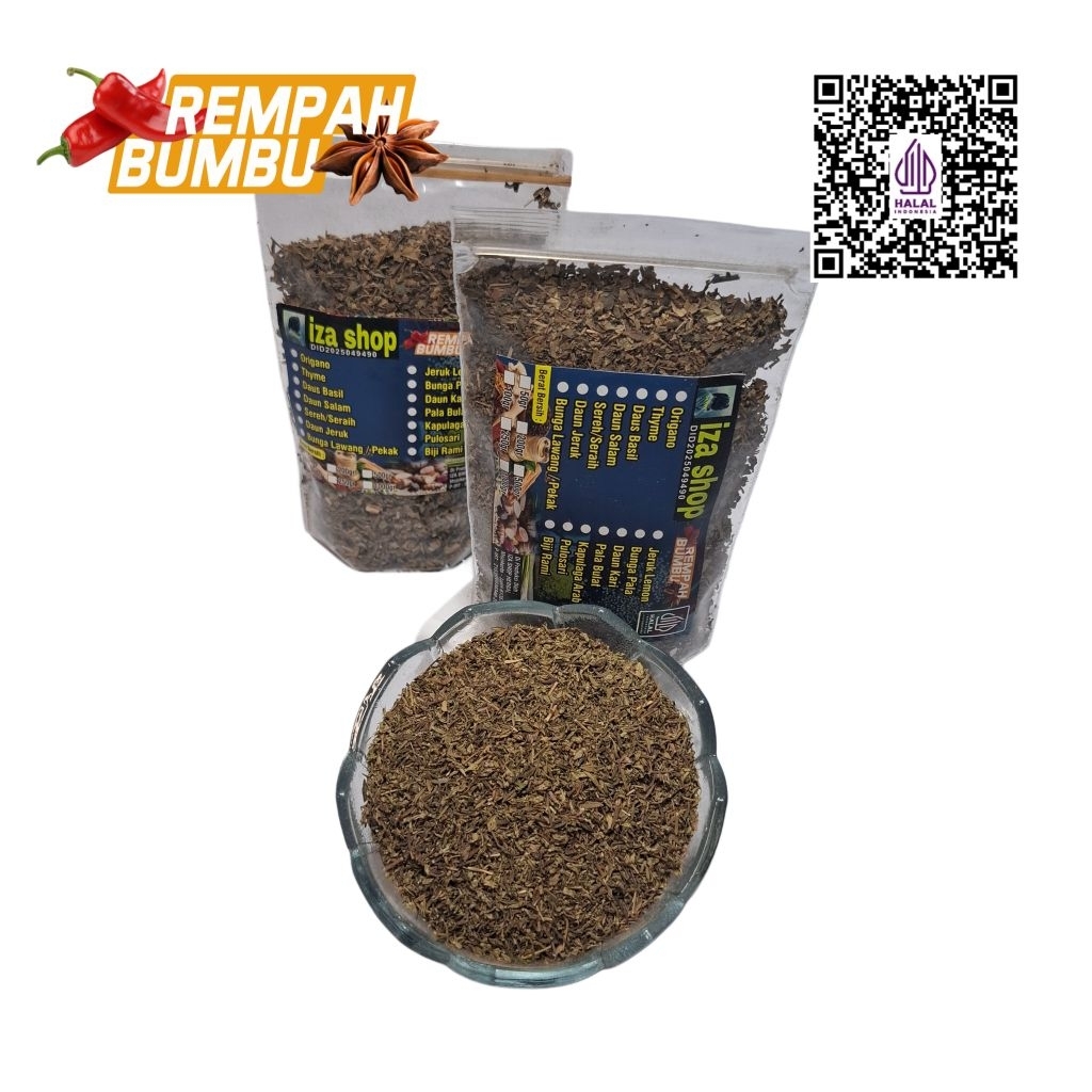 IZA SHOP Daun Thyme Kering Dried Thyme 250/500gr